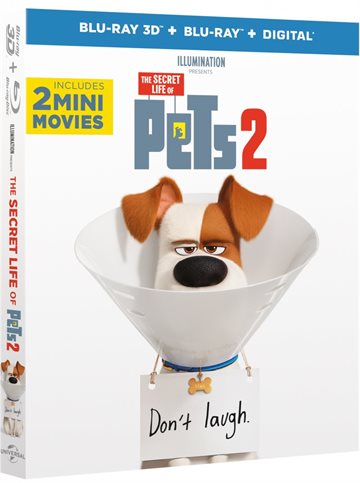 Kæledyrenes Hemmelige Liv 2 - 3D Blu-Ray